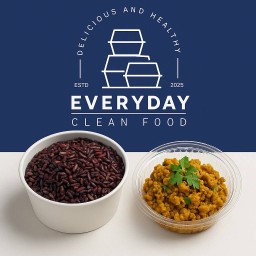 ข้าวไรซ์เบอร์รี่ คั่วกลิ้งอกไก่