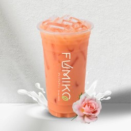 ชากุหลาบลาเต้