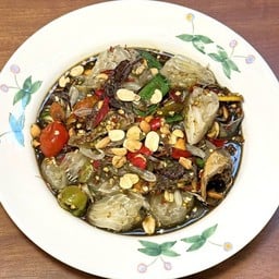 ตำส้มโอน้ำปู๋ปูนา