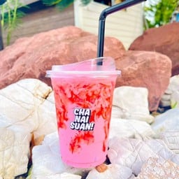 นมชมพูสตอเบอรี่🍓