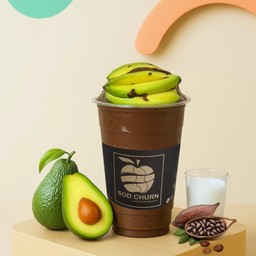 โกโก้อโวคาโดนมสด (ปั่น)