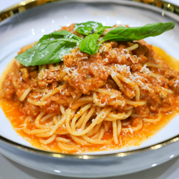 สปาเก็ตตี้ซอสหมู