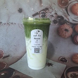 มัทฉะลาเต้เย็น