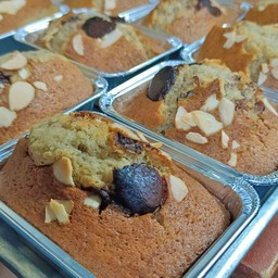 เค้กกล้วยหอมอัลมอนด์ชอค(สูตรทางร้าน)