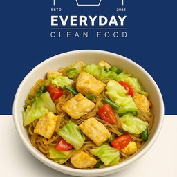 ผัดวุ้นเส้น อกไก่คลีน