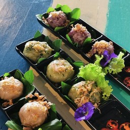 ก้อนเผือกนึ่ง (3ลูก)