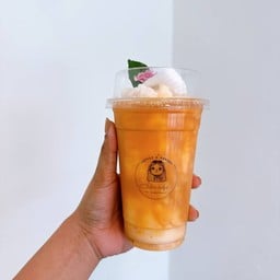 ชาไทยมะพร้าว นมสด