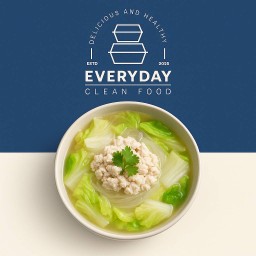 แกงจืดผักกาดขาว อกไก่สับ