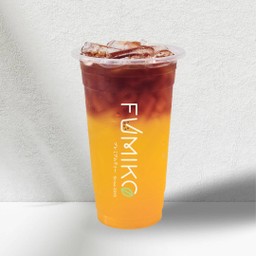 กาแฟดำพีชเย็น