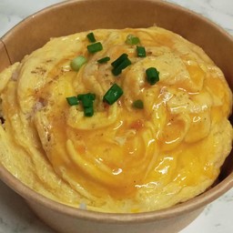 ข้าวไข่ดาว น้ำปลาพริก