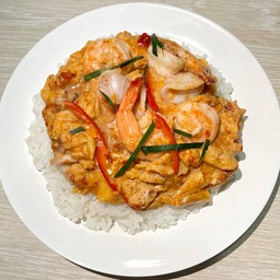 ข้าวห่อหมกทะเลไข่ข้น