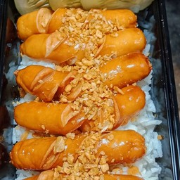 ข้าวไส้กรอกไก่