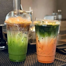 ชาเขียวลาโต้กาแฟ 1 ชาไทยลาเต้กาแฟ1