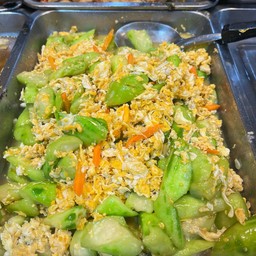 บวบผัดไข่