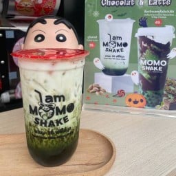 Momo shake ชานมไข่มุก 20 บาท ตรงข้ามอบต. คลองสาม
