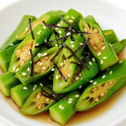 (H4)ผัดกระเจี๊ยบญี่ปุ่น