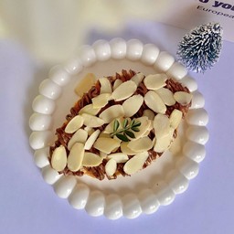 ครอฟเฟิลนูเทลล่าอัลมอนด์ (Nutella Almond Croffle)