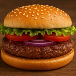 แฮมเบอร์เกอร์เนื้อ