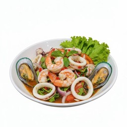 ยำรวมมิตรทะเล