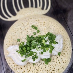 ครีมขนมครก ต้นหอม