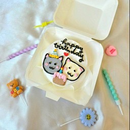 เค้กมินิแบบ 6 (เขียนหน้าเพิ่มไม่ได้ค่ะ)