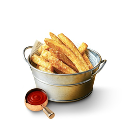 D1 มันเทศทอดผงบ๊วย Sweet potato fries with Plum Powder(OL)