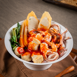 เย็นตาโฟแห้ง-เกาเหลา