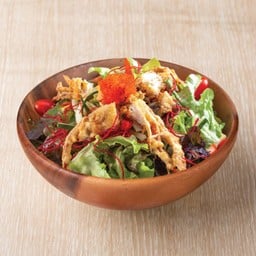 Crispy soft shell salad