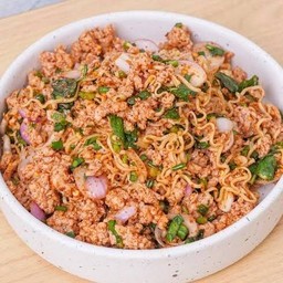 ลาบมาม่าไก่สับ