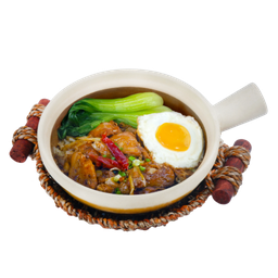 A9 ข้าวอบหม้อดินไก่หม่าล่าเสฉวน  Sichuan Spicy Chicken Claypot Rice(OL)