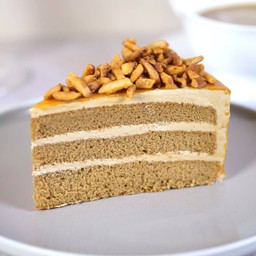 เค้กอัลมอนด์คาราเมล