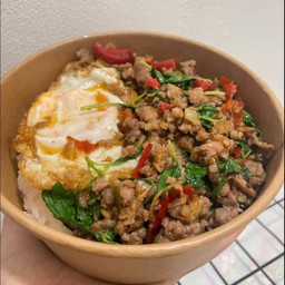 ข้าวกะเพราหมูสับ