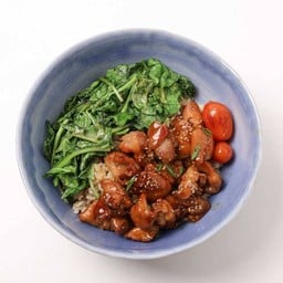 ข้าวอกไก่ซูวีด์ย่างเทริยากิ