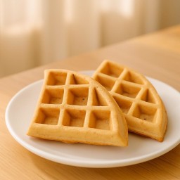 วาฟเฟิลหอมเนย รสวนิลลา 2 ชิ้น