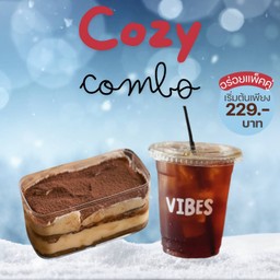 [cozy combo] เครื่องดื่ม (เลือกได้) + ขนมโฮมเมด (เลือกได้) ลดพิเศษ !