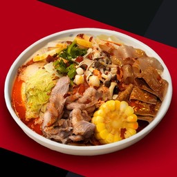 ชูชู - หมาล่าทั่งพร้อมทานหมู (ซุปหมาล่าเนื้อ/ผัก)