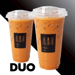 Duo Iced Thai Tea - ดูโอ้ ชาไทย