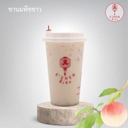 ชานมพีชขาว