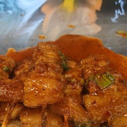 หมูปิ้งจิ้มแจ่ว - ตลาดไนท์ มอนอ