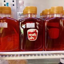 น้ำชาดำเย็น+น้ำแข็ง