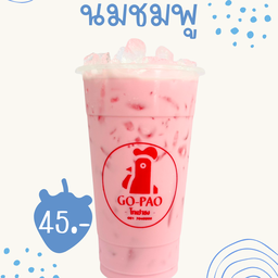 นมชมพู(แก้ว)