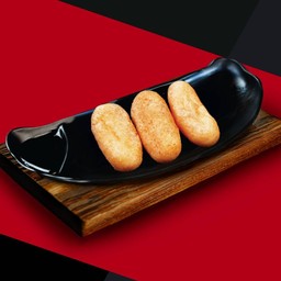 ข้าวเหนียวทอดน้ำตาลแดง (M)