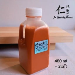 ชาไทยขวดใหญ่ 480ml =3แก้ว