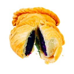 กะหรี่พั๊ฟไส้มันม่วง2ชิ้น