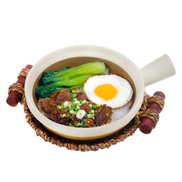A13 ข้าวอบหม้อดินเนื้อหม่าล่าเสฉวน Sichuan Spicy Beef Claypot Rice(OL)