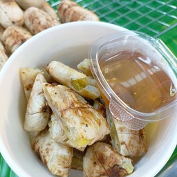 กล้วยทับ ราดน้ำผึ้ง