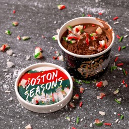 Boston Seasons (Cup 85g) - ช็อกโกแลต มินต์ แคนดี้เคน