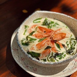 ใบเหลียงต้มกะทิกุ้ง