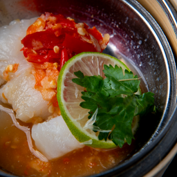 ปลานึ่งมะนาว