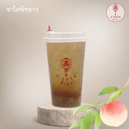 ชาใสพีชขาว